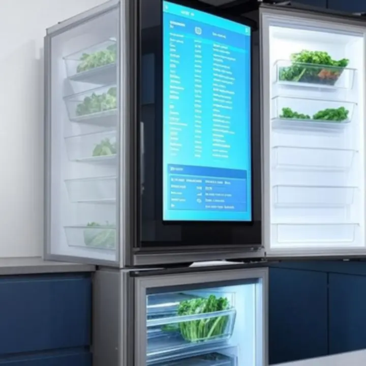 Podłączona inteligentna lodówka