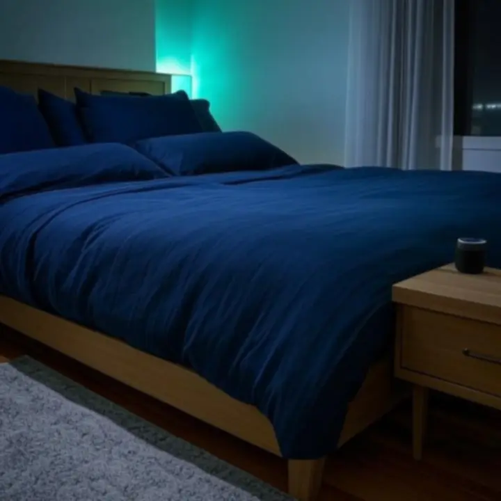 Pokój z oświetleniem sterowanym głosem